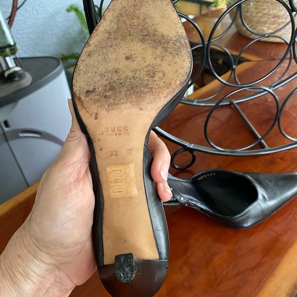 GUCCI Vintage Woman’s Heals Size 38 - Picture 10 of 16
